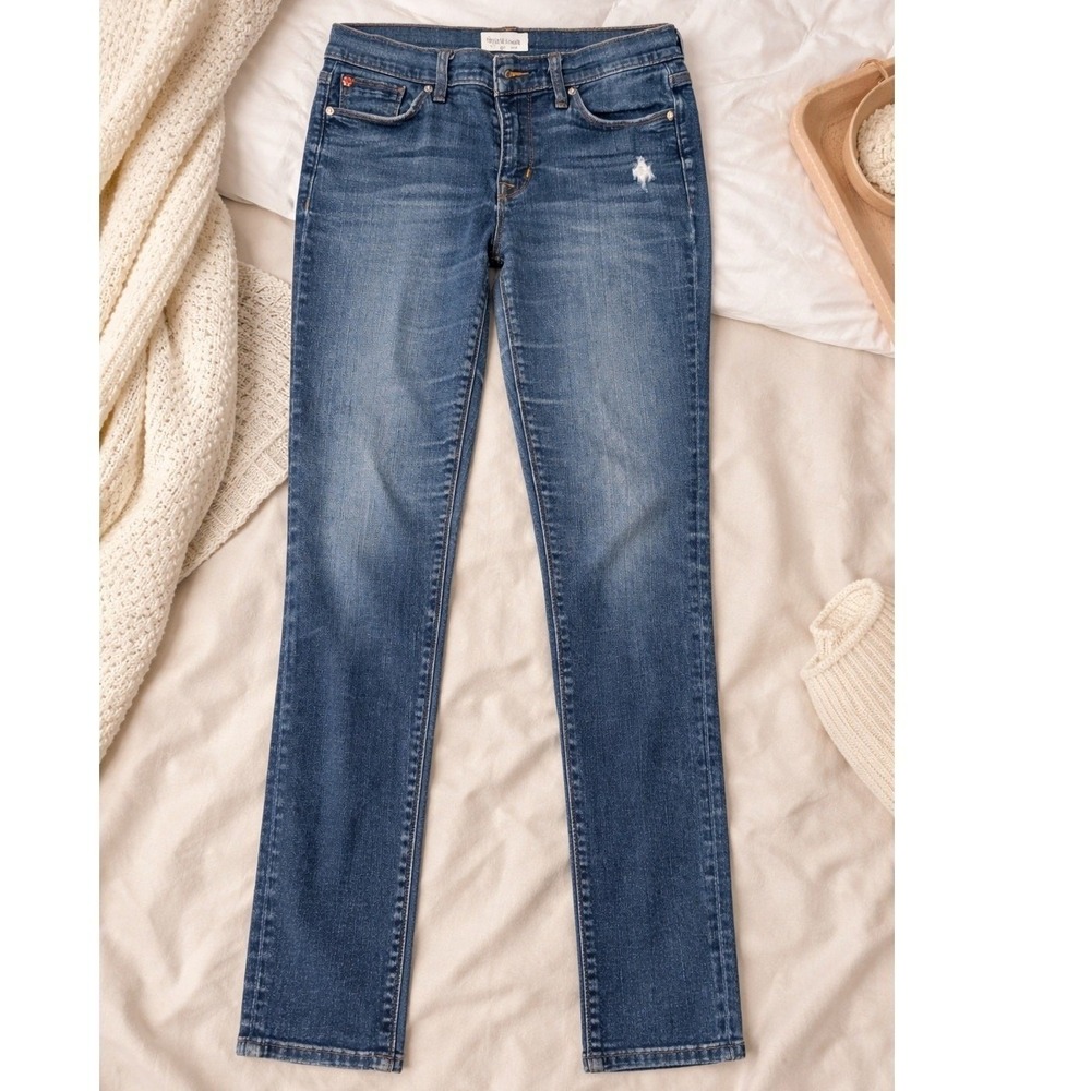 Hudson Jeans Women's Size 29 (6) Straight Leg‎ Medium Wash Denim